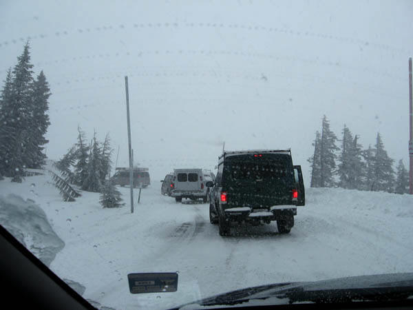 timberilne road snowy